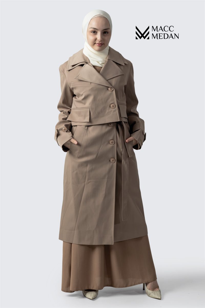 Trenchcoat Transformer Braun MACCMEDAN
