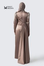 Abendkleid 1001-Nacht Cappucino MACCMEDAN