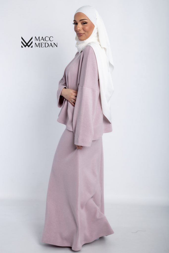 Angora-Set Meerjungfrau Rose - MaccMedan Muslimische Kleider, Hijab, Abaya, Muslima Fashion, Modest Fashion, Islamische Kleidung, Muslimische Mode