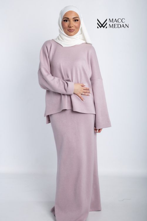 Angora-Set Meerjungfrau Rose - MaccMedan Muslimische Kleider, Hijab, Abaya, Muslima Fashion, Modest Fashion, Islamische Kleidung, Muslimische Mode