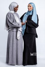 Angora-Set Meerjungfrau Schwarz - MaccMedan Muslimische Kleider, Hijab, Abaya, Muslima Fashion, Modest Fashion, Islamische Kleidung, Muslimische Mode