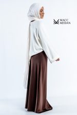 Premium Satinrock - Brauen - Grau MACCMEDAN
