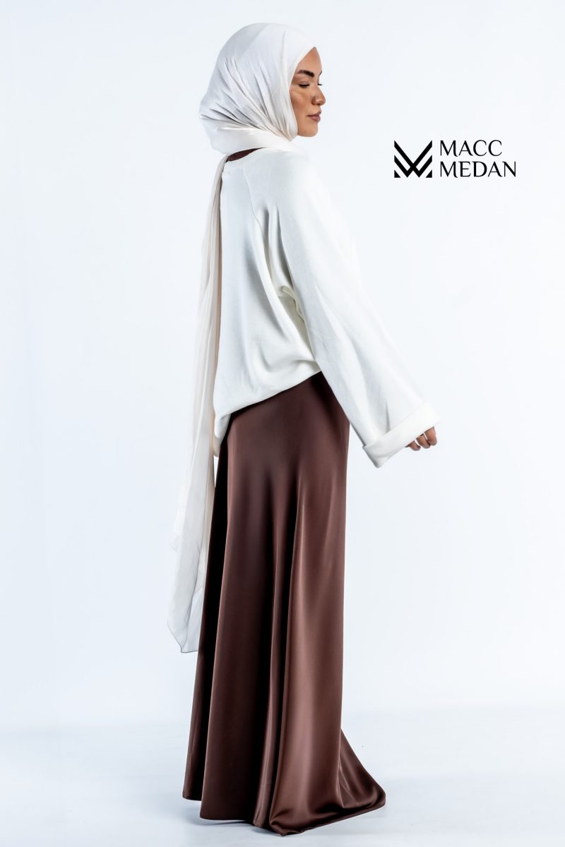 Premium Satinrock - Brauen - Grau MACCMEDAN
