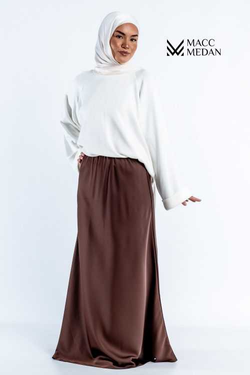 Premium Satinrock - Brauen - Grau MACCMEDAN