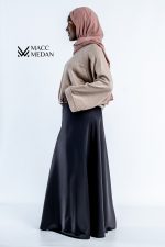 Premium Satinrock - Schwarz MACCMEDAN