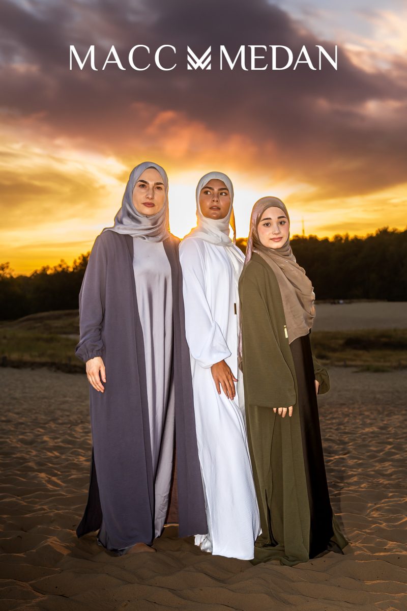 Abaya Set - Kimono mit Unterkleid_MACCMEDAN