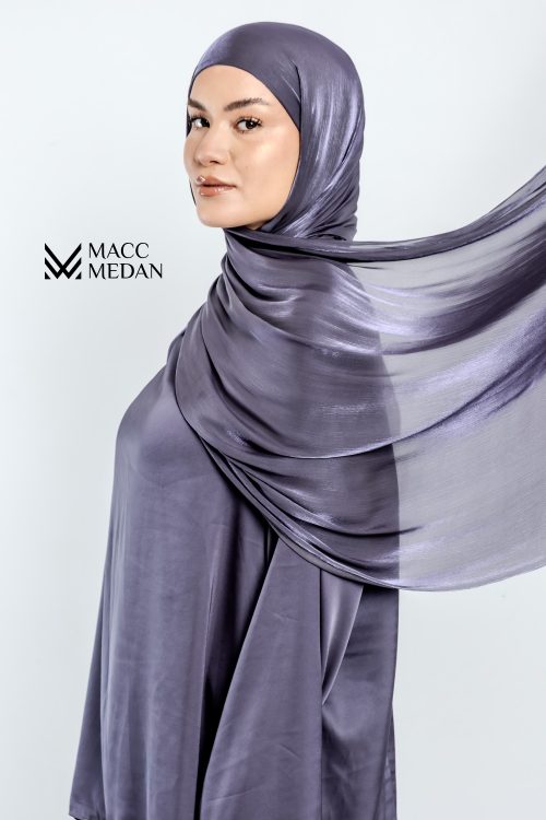 Fertighijab aus Premium Koreanischer Organzaseide - Schals, Hijabi, Muslima, Kopftuch, Modest Fashion - MaccMedan