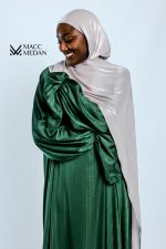 Fertighijab aus Premium Koreanischer Organzaseide - Schals, Hijabi, Muslima, Kopftuch, Modest Fashion - MaccMedan