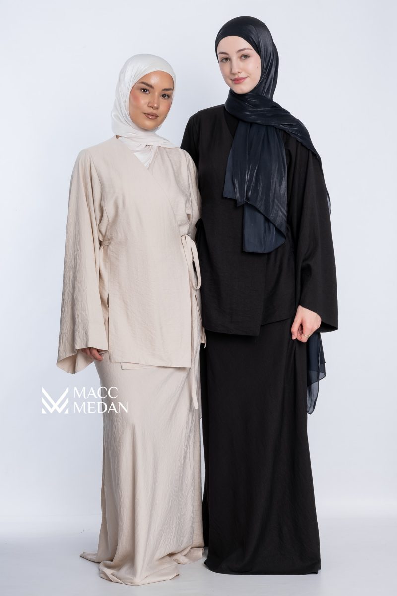 Linen Grace Set – Eleganter Leinen-Zweiteiler MaccMedan Muslimische Kleider, Hijab, Abaya, Muslima Fashion, Modest Fashion, Islamische Kleidung, Muslimische Mode