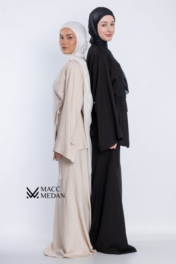 Linen Grace Set – Eleganter Leinen-Zweiteiler MaccMedan Muslimische Kleider, Hijab, Abaya, Muslima Fashion, Modest Fashion, Islamische Kleidung, Muslimische Mode