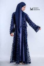 Abaya-Zweiteiler – Navy Elegance Butterfly - Muslimische Kleider, Hijab, Abaya, Muslima Fashion, Modest Fashion, Islamische Kleidung, Muslimische Mode