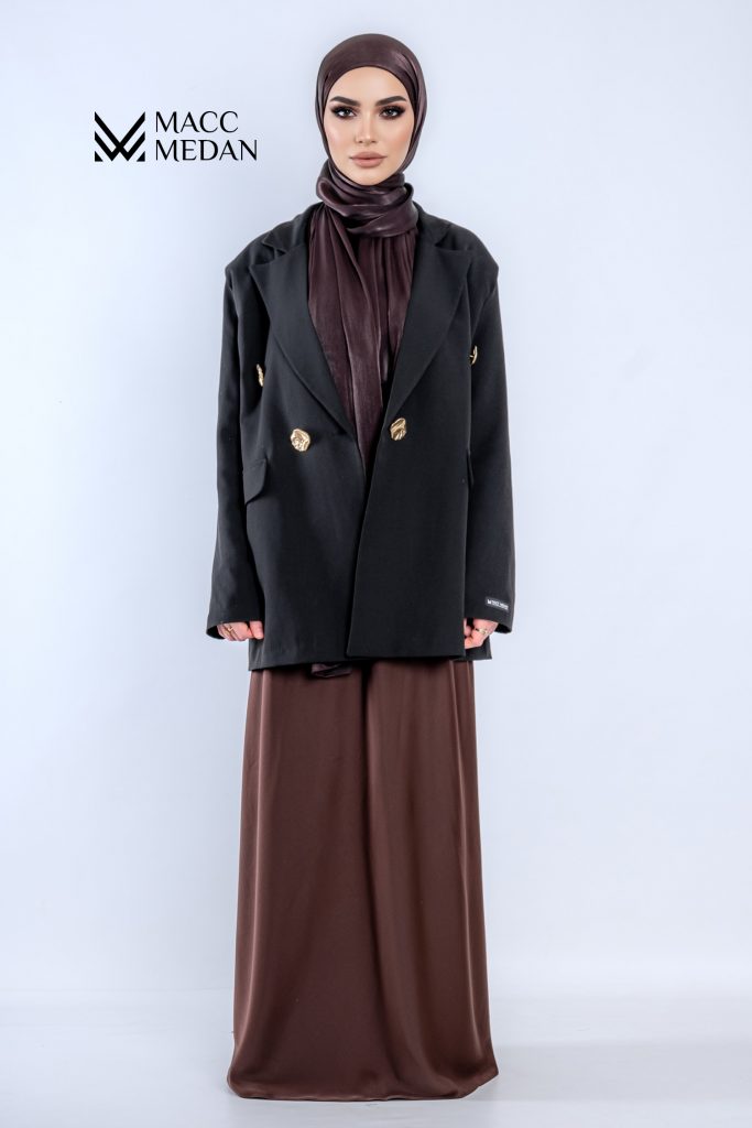 Aurora Blazer im Oversized Look-Schwarz- MaccMedan Muslimische Kleider, Hijab, Abaya, Muslima Fashion, Modest Fashion, Islamische Kleidung, Muslimische Mode
