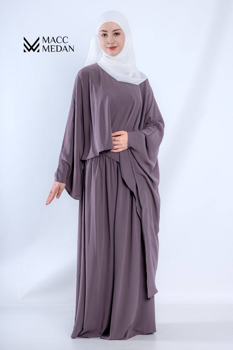 Serenity Zweiteiler - Abergine - MaccMedan Muslimische Kleider, Hijab, Abaya, Muslima Fashion, Modest Fashion, Islamische Kleidung, Muslimische Mode