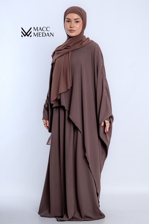 Serenity Zweiteiler - Braun - MaccMedan Muslimische Kleider, Hijab, Abaya, Muslima Fashion, Modest Fashion, Islamische Kleidung, Muslimische Mode