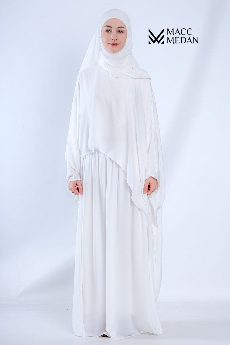 Serenity Zweiteiler - Weiß - MaccMedan Muslimische Kleider, Hijab, Abaya, Muslima Fashion, Modest Fashion, Islamische Kleidung, Muslimische Mode